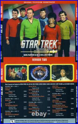 Star Trek The Original Series Soundtrack La La Land NEW sealed box of 15 CD