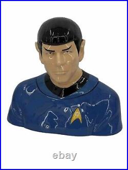 Star Trek The Original Series Spock Cookie Jar. Westland 2011 NWT