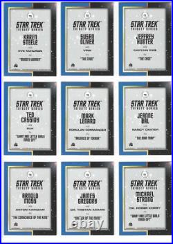 Star Trek The Original Series TOS Archives COMPLETE TRIBUTE SET T1 T18