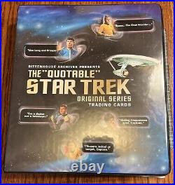 Star Trek The Original Series TOS Quotable Card Album Scott Costume Card / P3 Star Trek The Original Series TOS Quotable Card Album Scott Costume Card / P3