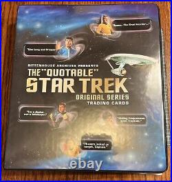 Star Trek The Original Series TOS Quotable Card Album Scott Costume Card / P3