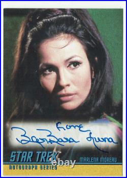 Star Trek The Original Series TOS Season 2 Autograph Card A43 Barbara Luna