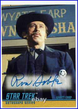 Star Trek The Original Series TOS Season 3 Autograph Card A66 Ron Soble Star Trek The Original Series TOS Season 3 Autograph Card A66 Ron Soble
