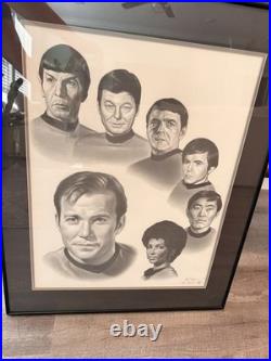 Star Trek The Original Series & The Next Generation 1994 Limited Edition Framed
