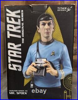 Star Trek The Original Series Titan bust Leonard Nimoy As Spock 8