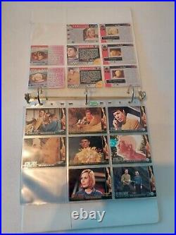 Star Trek The Original Series Trading Cards Skybox Collection 240+ Card&Binder13