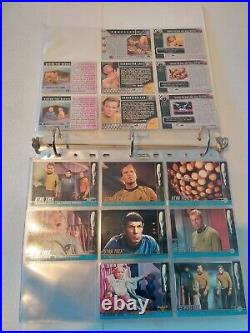 Star Trek The Original Series Trading Cards Skybox Collection 240+ Card&Binder13