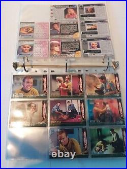 Star Trek The Original Series Trading Cards Skybox Collection 240+ Card&Binder13