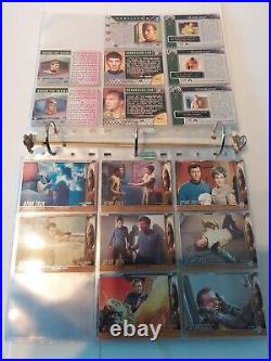 Star Trek The Original Series Trading Cards Skybox Collection 240+ Card&Binder13