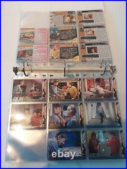 Star Trek The Original Series Trading Cards Skybox Collection 240+ Card&Binder13