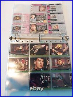 Star Trek The Original Series Trading Cards Skybox Collection 240+ Card&Binder13