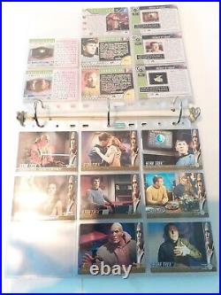 Star Trek The Original Series Trading Cards Skybox Collection 240+ Card&Binder13