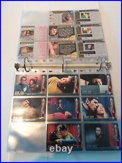 Star Trek The Original Series Trading Cards Skybox Collection 240+ Card&Binder13