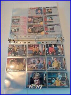 Star Trek The Original Series Trading Cards Skybox Collection 240+ Card&Binder13