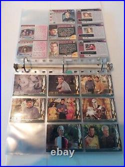 Star Trek The Original Series Trading Cards Skybox Collection 240+ Card&Binder13