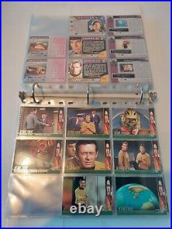 Star Trek The Original Series Trading Cards Skybox Collection 240+ Card&Binder13