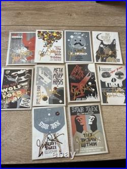 Star Trek The Original Series by Juan Ortiz TCG Trading Cards X 10