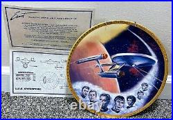 Star Trek The Original Series set of 9 Collector Plates from Ernst 1983-85