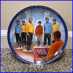 Star Trek The Original Series set of 9 Collector Plates from Ernst 1983-85