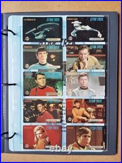 Star Trek The Original TV Series 11 Mercury Phone Cards 6 Data Sheets and Album