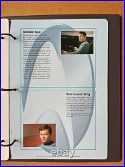 Star Trek The Original TV Series 11 Mercury Phone Cards 6 Data Sheets and Album