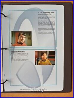 Star Trek The Original TV Series 11 Mercury Phone Cards 6 Data Sheets and Album