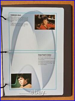 Star Trek The Original TV Series 11 Mercury Phone Cards 6 Data Sheets and Album