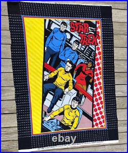 Star Trek (The Original) Throw Blanket Approximately 63 x 48