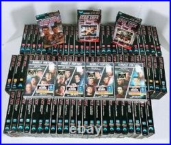 Star Trek The Original Uncut TV Series Complete VHS Set of 79 Tapes 1966'-1969