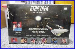 Star Trek The Phone Signature Series 1994 NEW Signed Leonard Nimoy Plaque