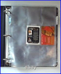 Star Trek The Quotable Star Trek Original Series Binder With Com Scott Cost Card