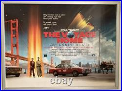 Star Trek The Voyage Home Original UK Quad Cinema Poster 40th Anniversary