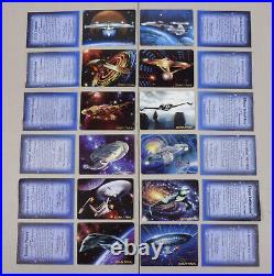 Star Trek The Voyagers 12 Porcelain Card Collection COMPLETE COA Original Boxes