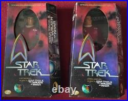 Star Trek The Wrath of Khan Admiral James Kirk Captain Spock Playmates 1999