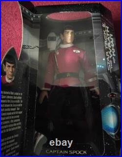 Star Trek The Wrath of Khan Admiral James Kirk Captain Spock Playmates 1999