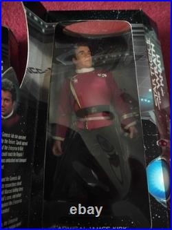 Star Trek The Wrath of Khan Admiral James Kirk Captain Spock Playmates 1999