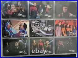 Star Trek Tng Season 1 Master Set & Binder Holo 120 Cards