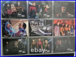 Star Trek Tng Season 1 Master Set & Binder Holo 120 Cards