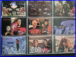 Star Trek Tng Season 1 Master Set & Binder Holo 120 Cards