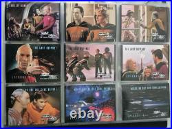 Star Trek Tng Season 1 Master Set & Binder Holo 120 Cards