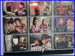 Star Trek Tng Season 1 Master Set & Binder Holo 120 Cards