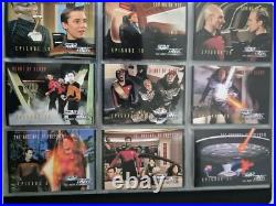 Star Trek Tng Season 1 Master Set & Binder Holo 120 Cards