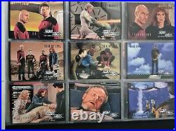 Star Trek Tng Season 1 Master Set & Binder Holo 120 Cards