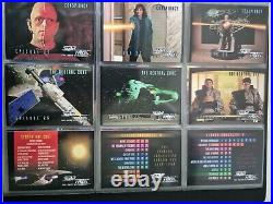 Star Trek Tng Season 1 Master Set & Binder Holo 120 Cards