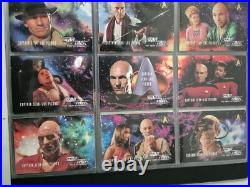 Star Trek Tng Season 1 Master Set & Binder Holo 120 Cards