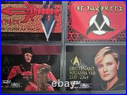 Star Trek Tng Season 1 Master Set & Binder Holo 120 Cards