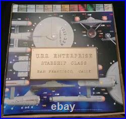 Star Trek Tos 1/350 Model W Lighting Kit, Plaque, More