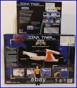 Star Trek Tos Enterprise 1701, Romulan Bird Of Prey, Kirk, Spock & More