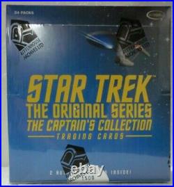 Star Trek Tos The Original Series Captain's Collection Rittenhouse T/c Box