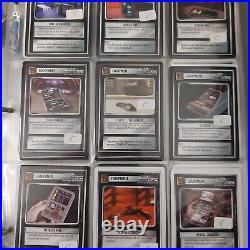 Star Trek Trading Cards Lot Some Autographed Near Mint Movie Deep Space Nine